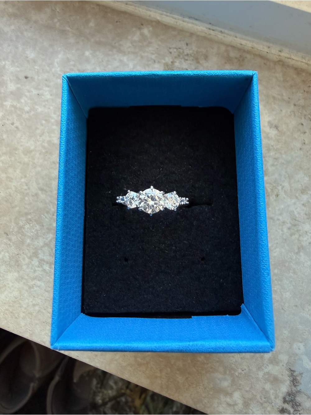 PRIMROSE Sterling Silver CZ Ring